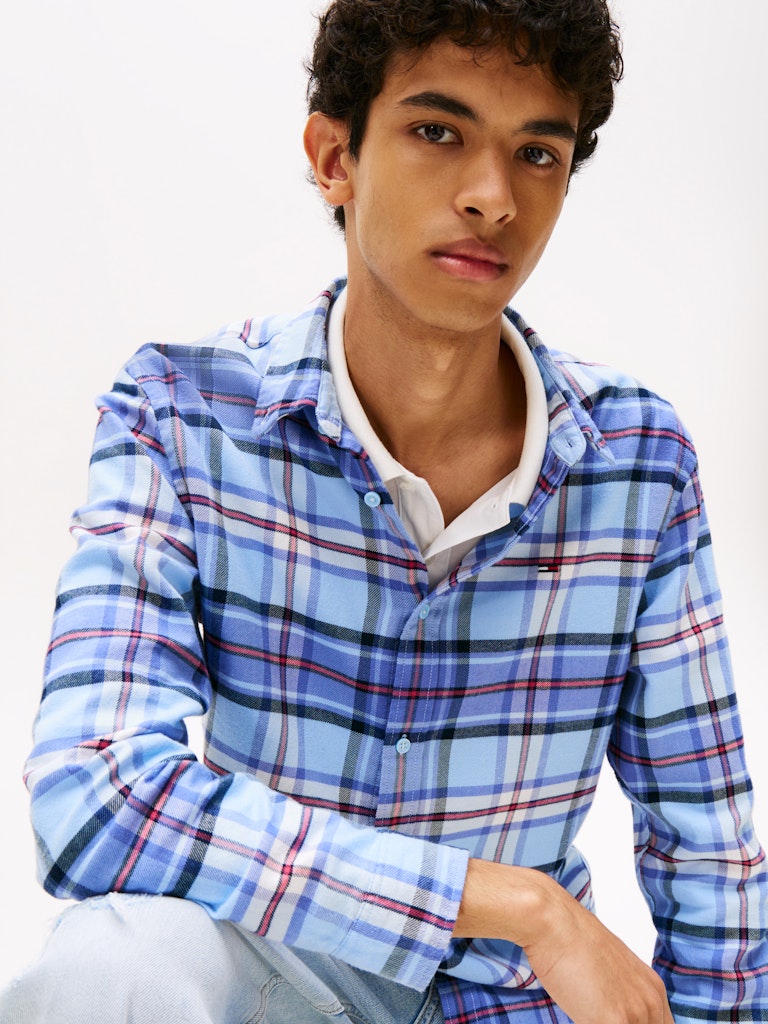 Tommy Jeans Reg Flannel Check Shirt