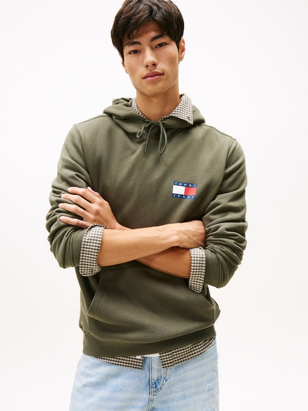 Tommy Jeans Reg Ess Flag Hoodie