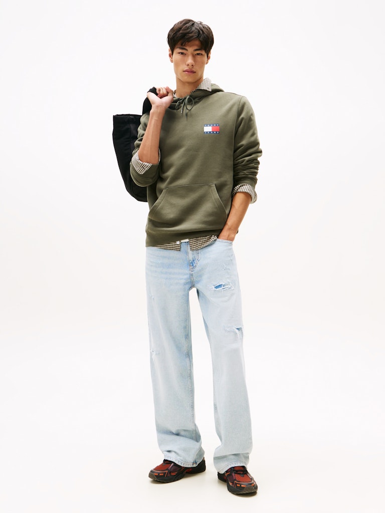 Tommy Jeans Reg Ess Flag Hoodie