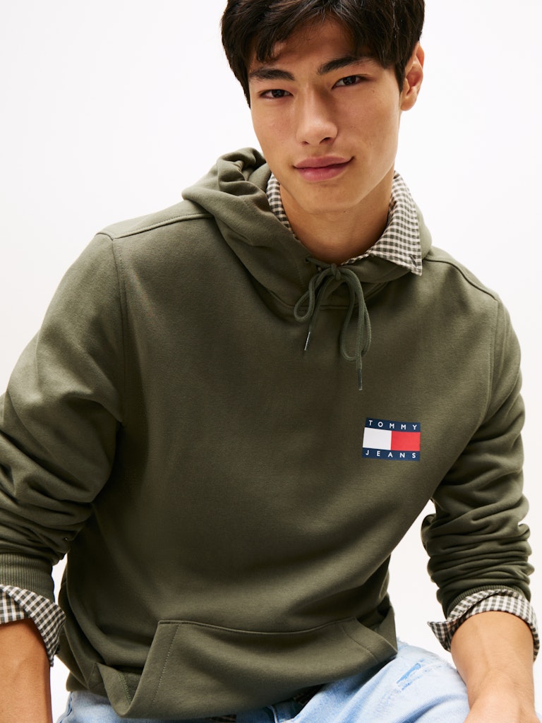 Tommy Jeans Reg Ess Flag Hoodie