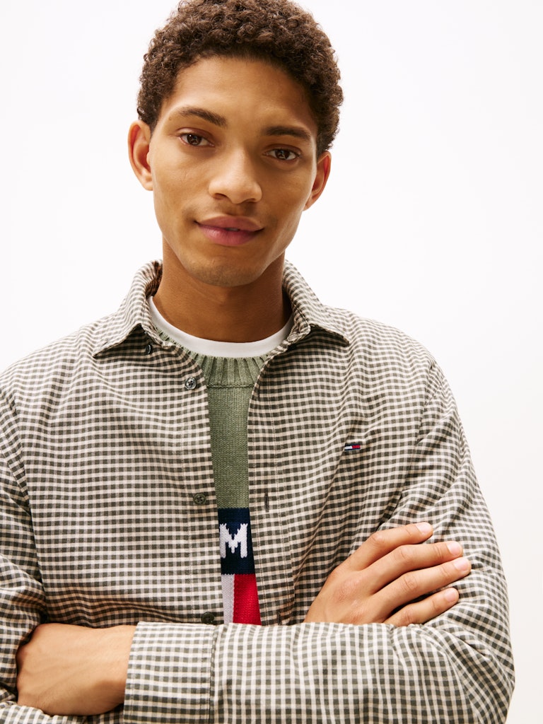 Tommy Jeans Reg Oxford Check Shirt
