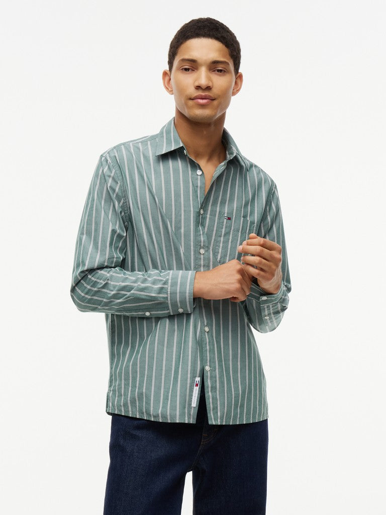 Tommy Jeans Poplin Pattern Shirt