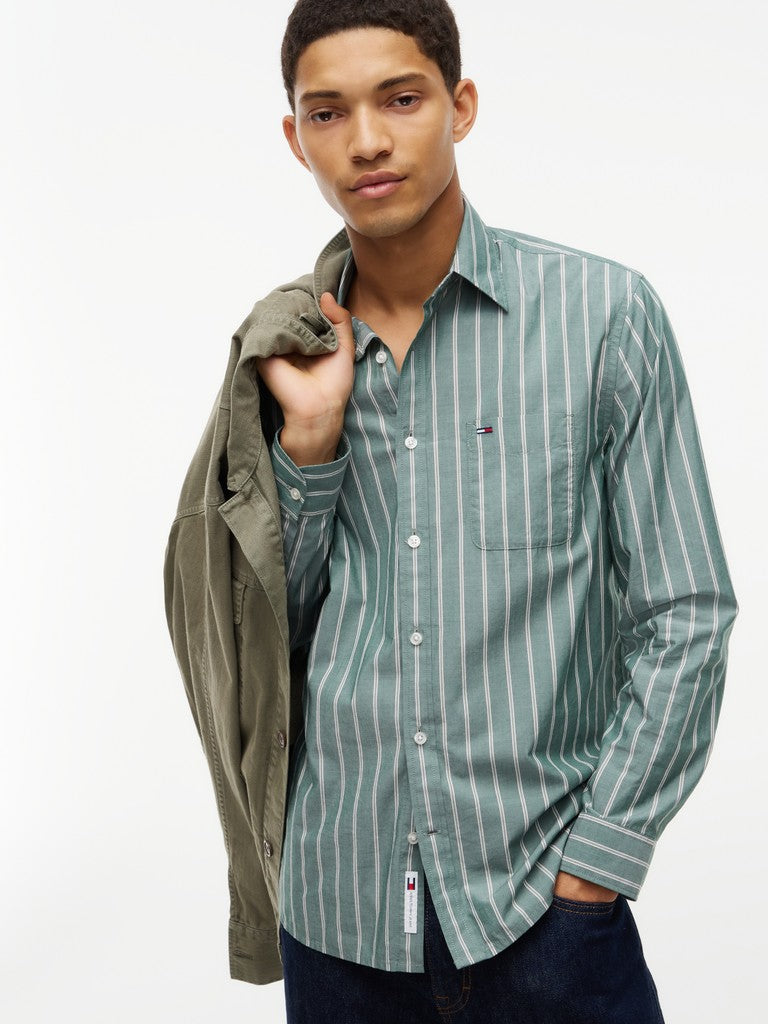 Tommy Jeans Poplin Pattern Shirt