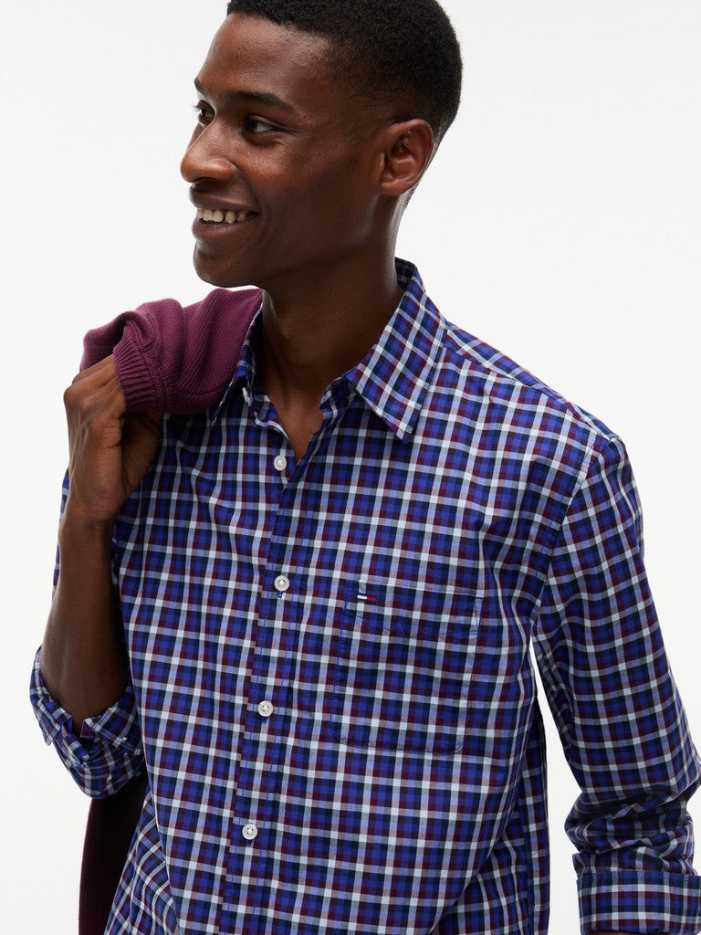 Tommy Jeans Poplin Pattern Shirt