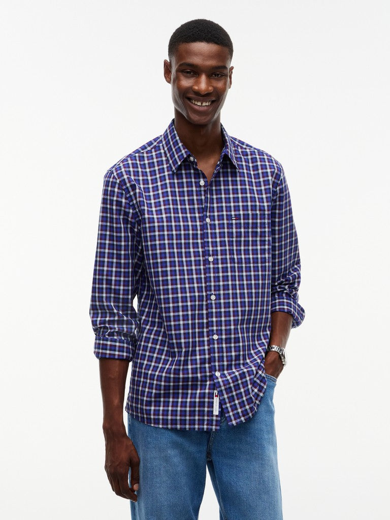 Tommy Jeans Poplin Pattern Shirt