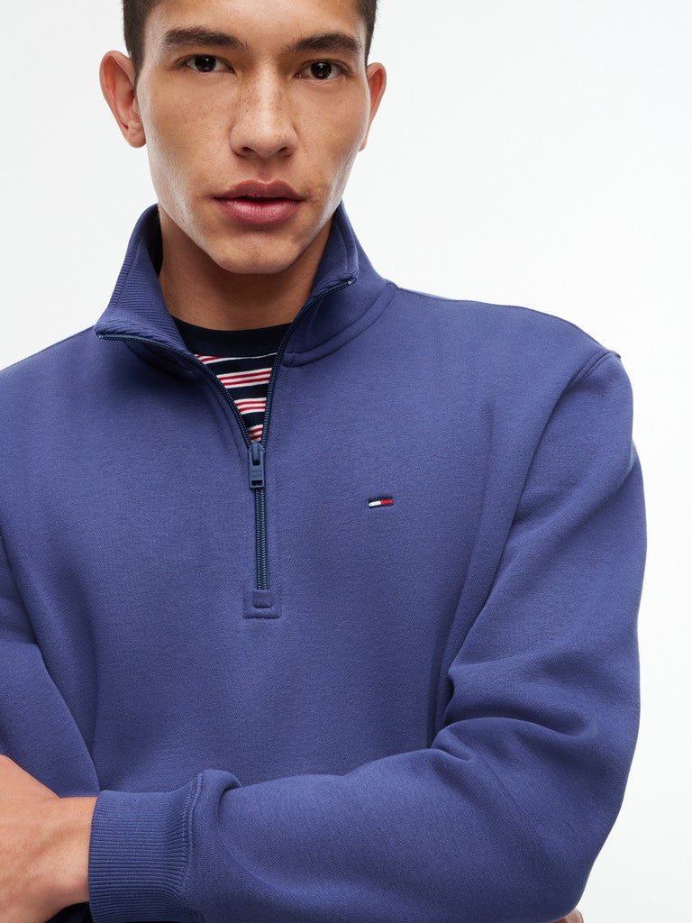 Tommy Jeans 1/4 Zip Mock Neck