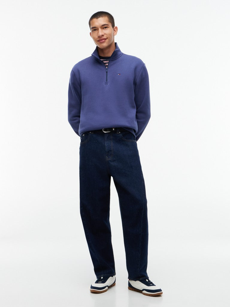 Tommy Jeans 1/4 Zip Mock Neck