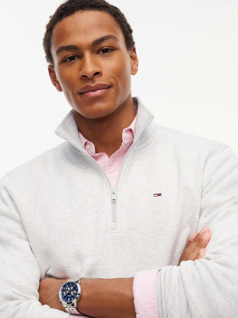 Tommy Jeans 1/4 Zip Mock Neck