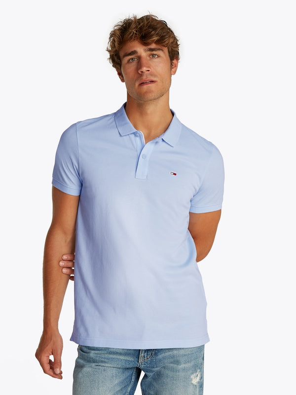 Tommy Jeans Slim Fit Placket Polo