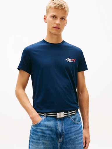 Tommy Jeans Slim Sign Chest T-Shirt