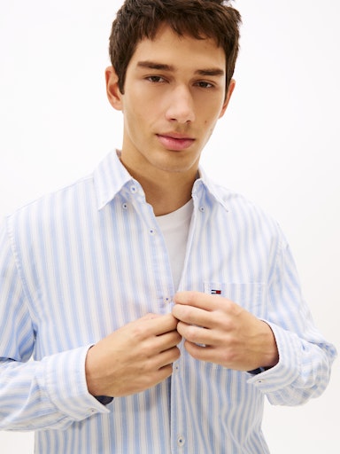 Tommy Jeans Stripe Oxford Shirt