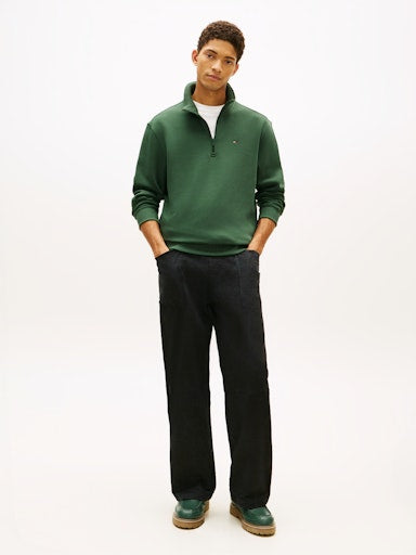 Tommy Jeans 1/4 Zip Mock Neck