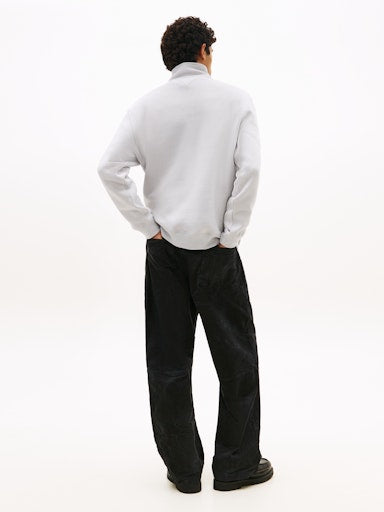 Tommy Jeans 1/4 Zip Mock Neck Swt