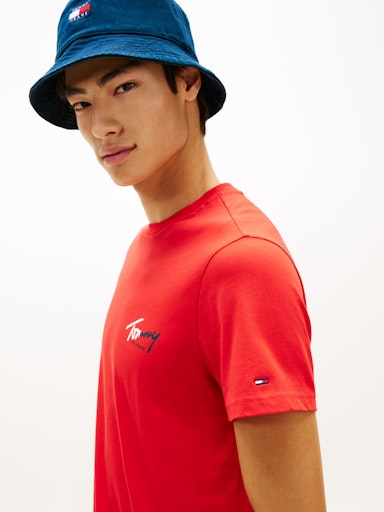 Tommy Jeans Slim Sign Chest T-Shirt