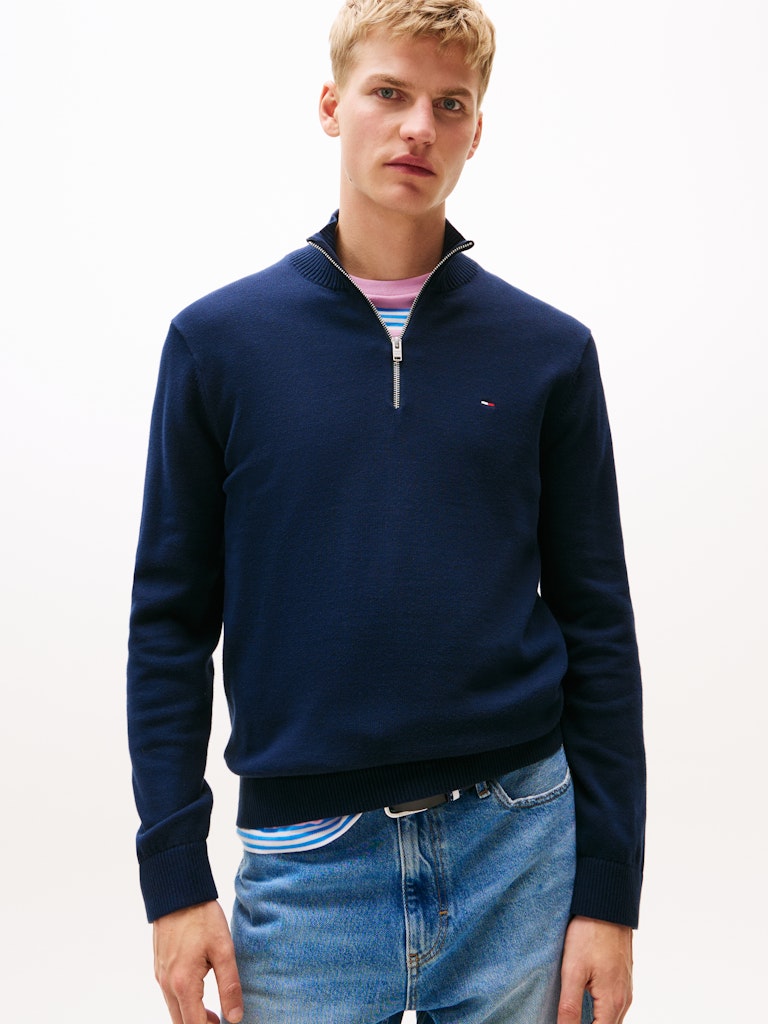 Tommy Jeans SLM 1/4 Zip Sweater