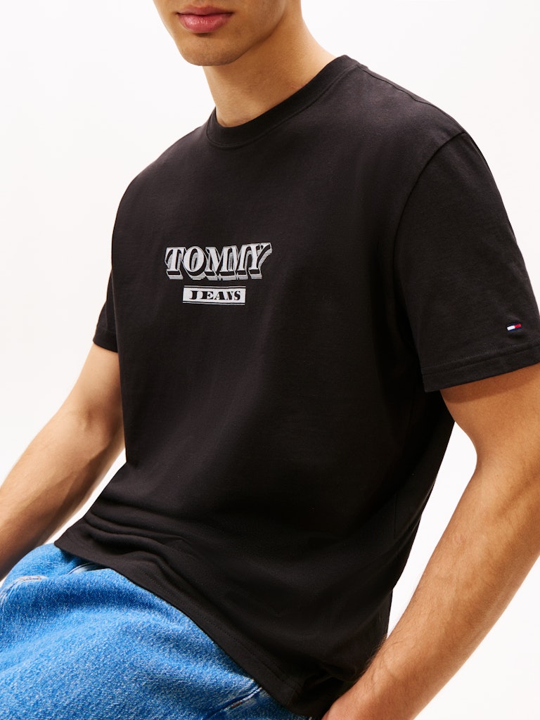 Tommy Jeans Bills Font T-Shirt