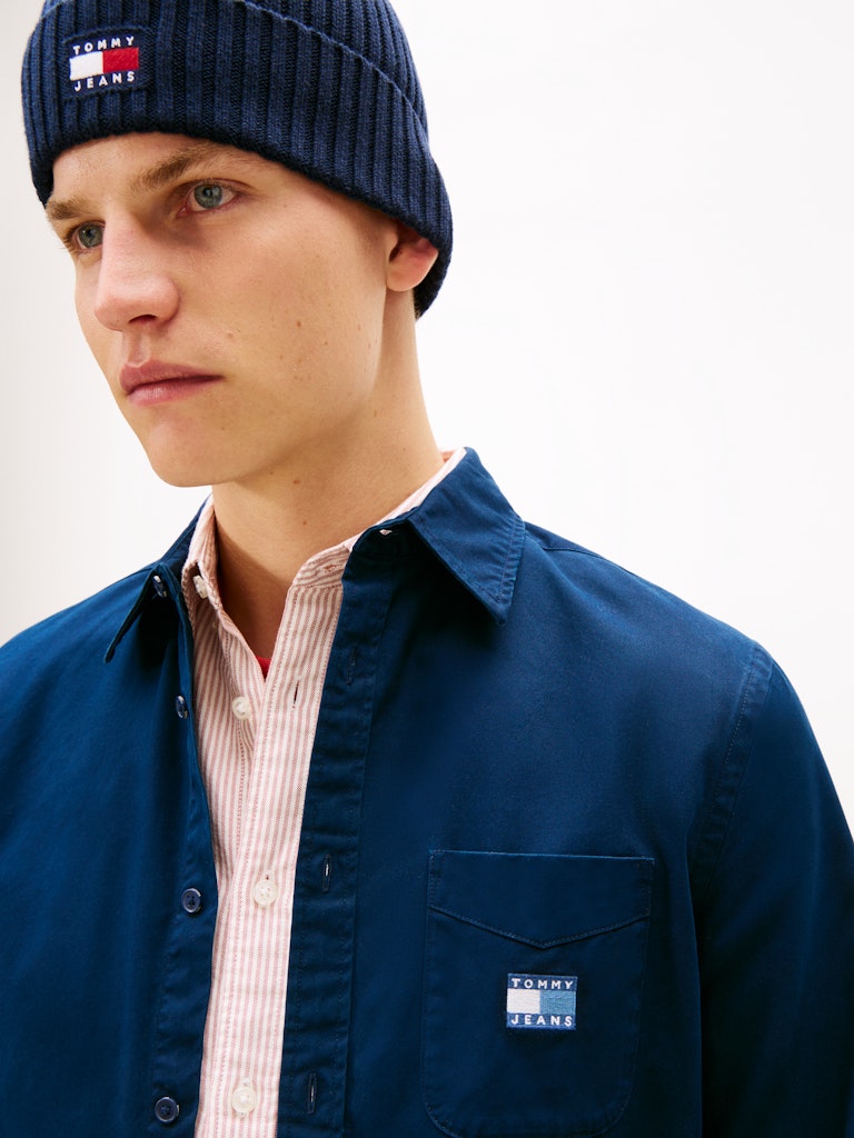 Tommy Jeans Washed Twill Shirt