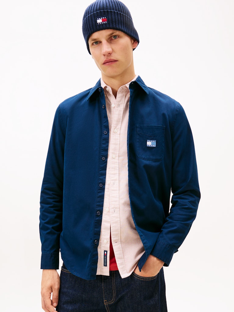 Tommy Jeans Washed Twill Shirt
