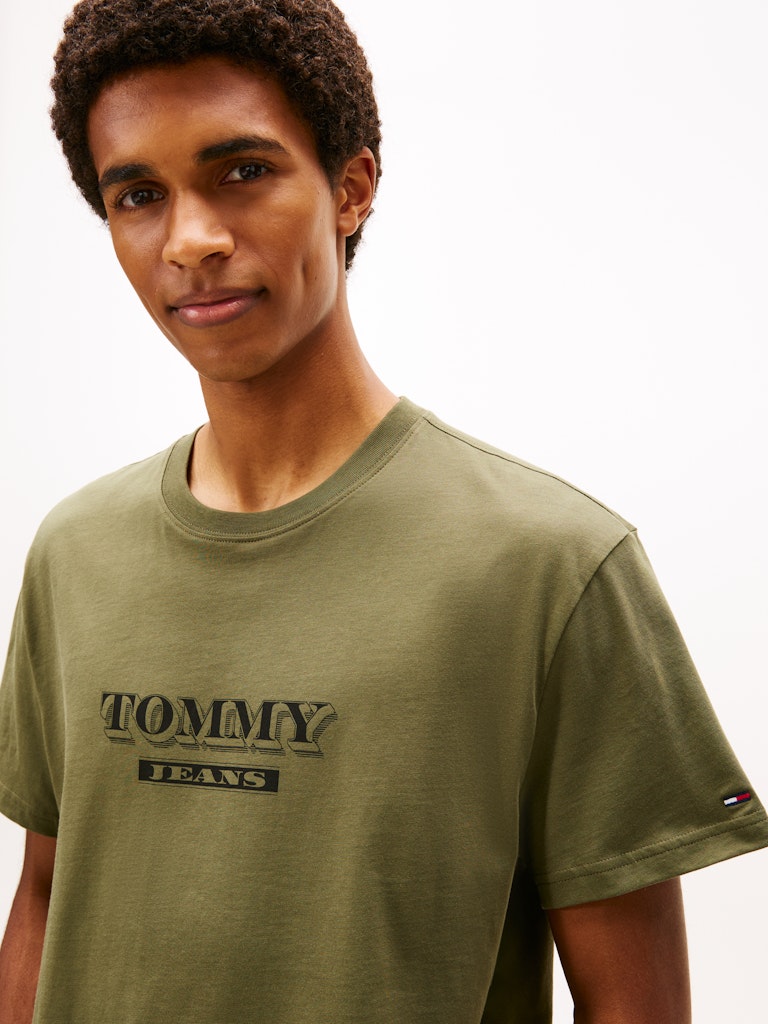 Tommy Jeans Bills Font T-Shirt