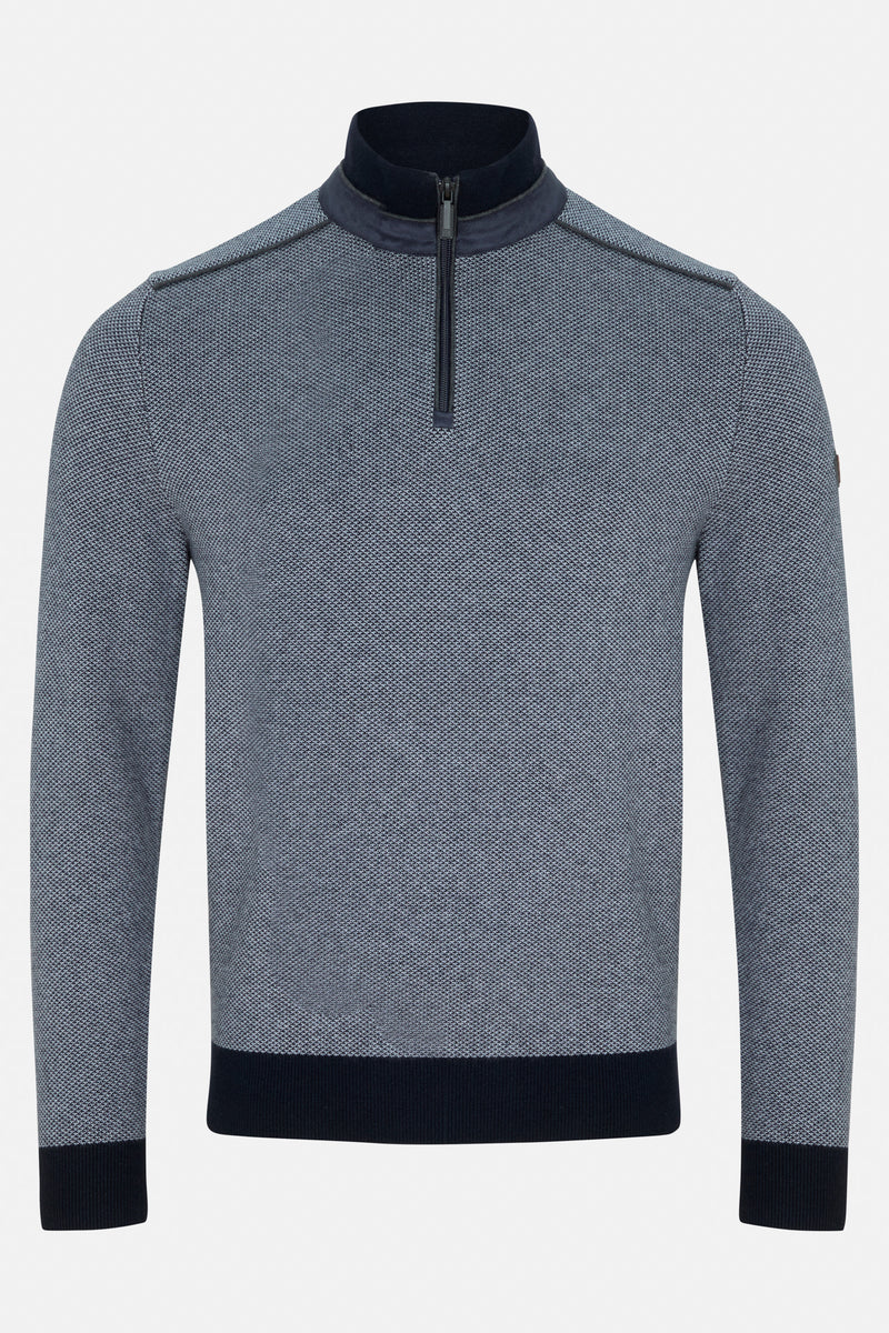 Benetti Troy 1/4 Zip Knit