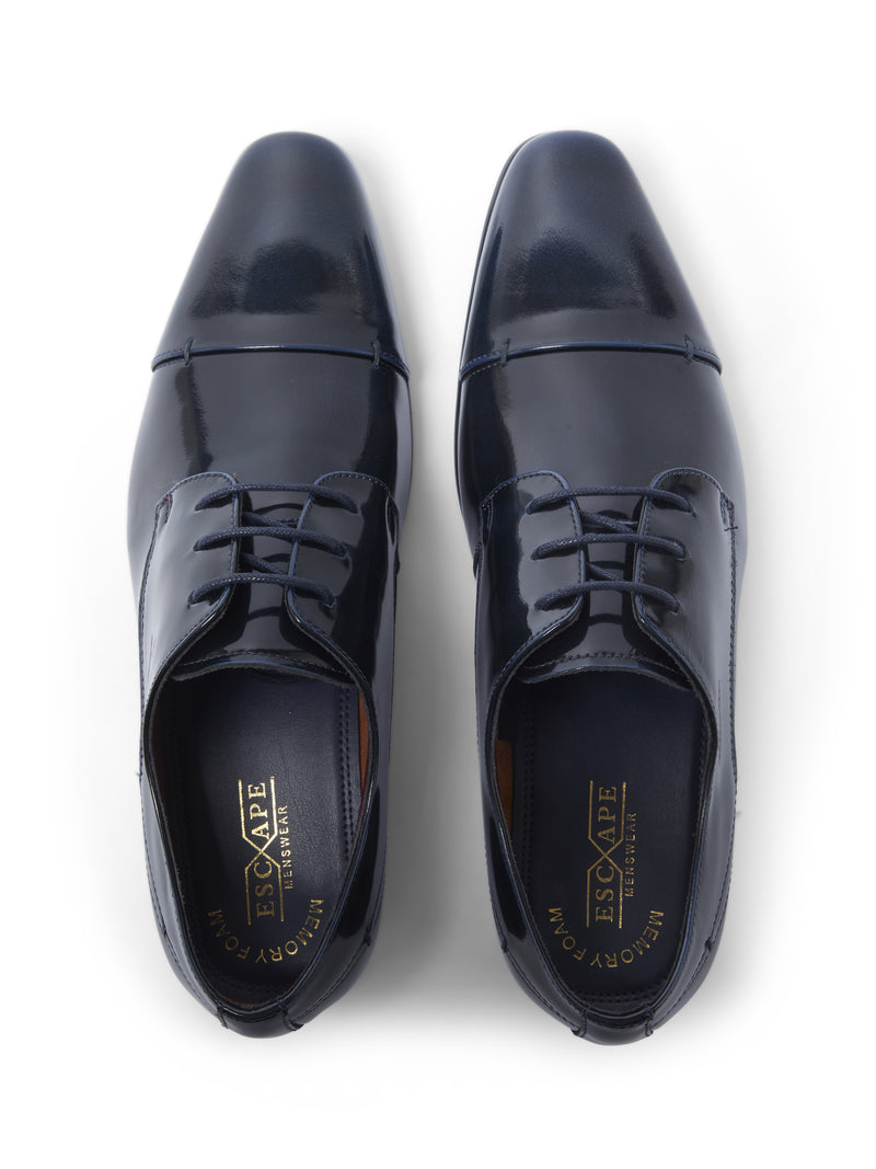 Escape Navy Patent  Shoe