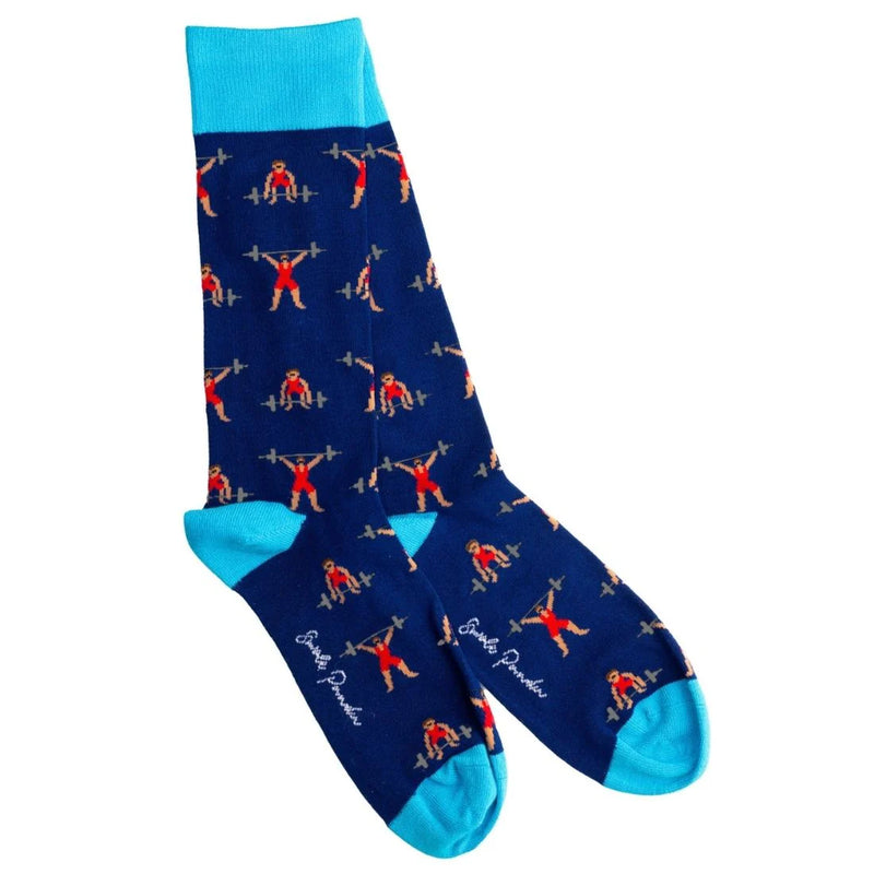 Swole Panda Weight Lifting Socks