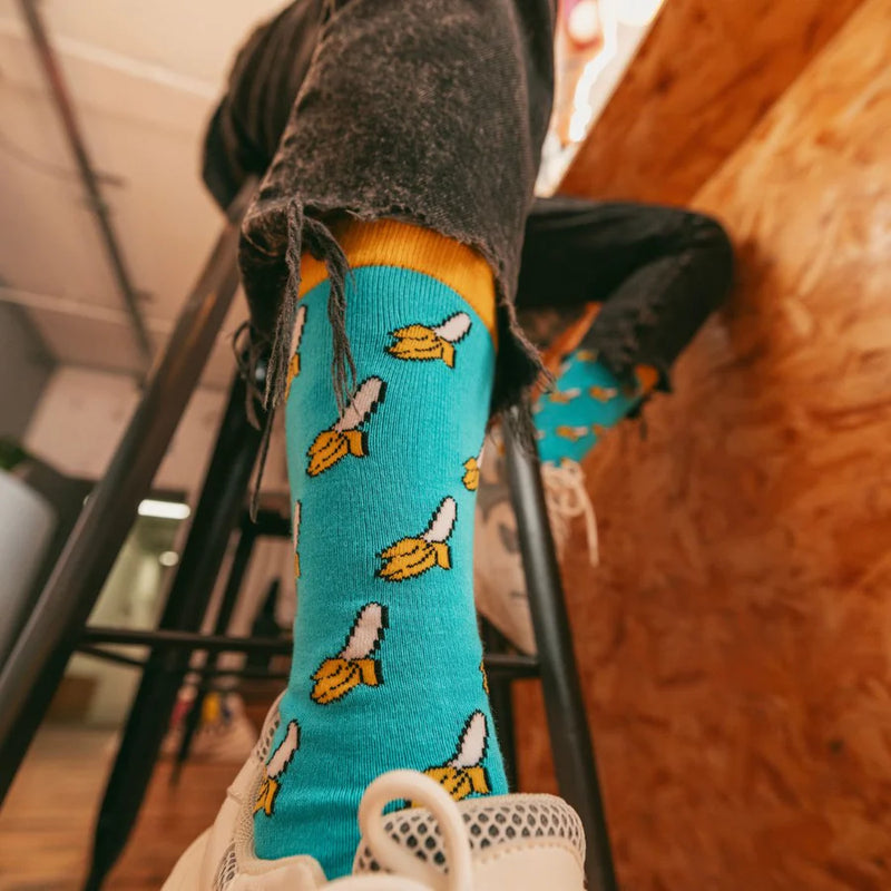 Swole Panda Banana Socks