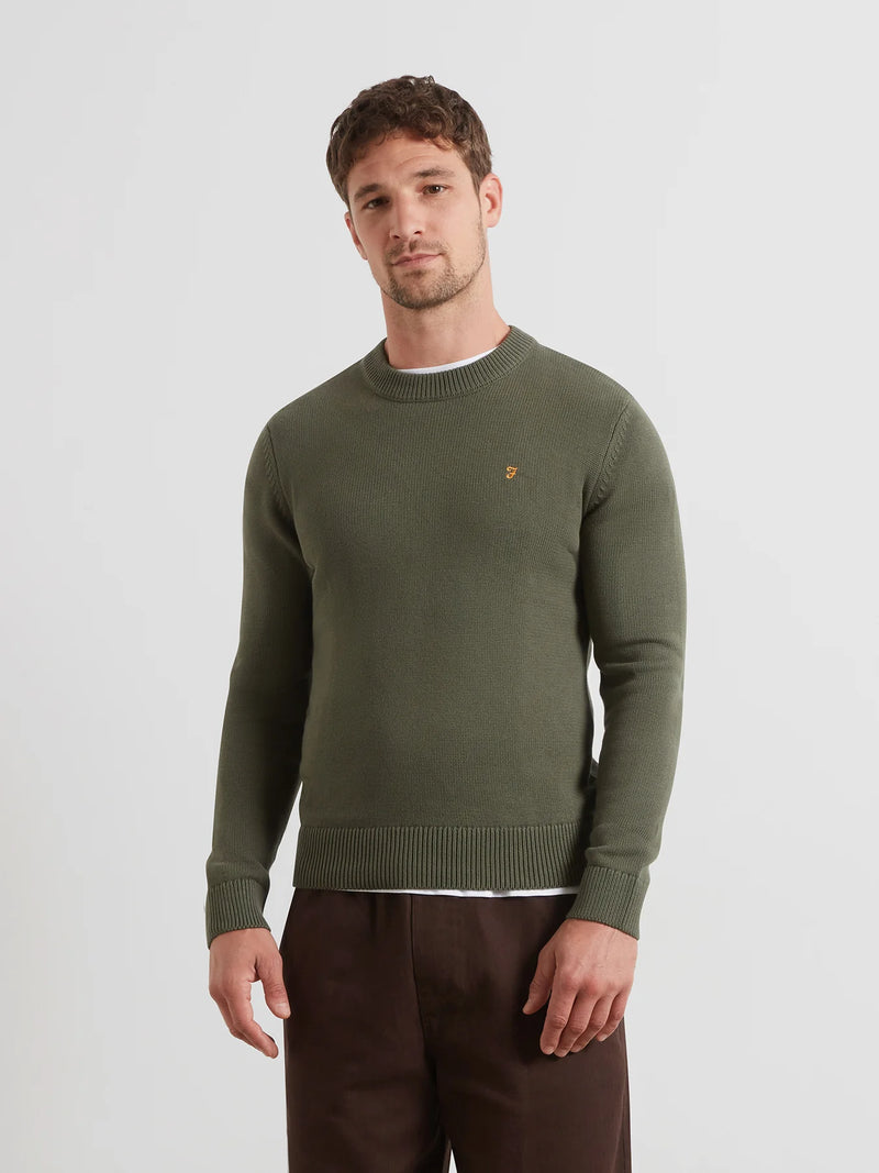 Farah Shepard Crew Knit