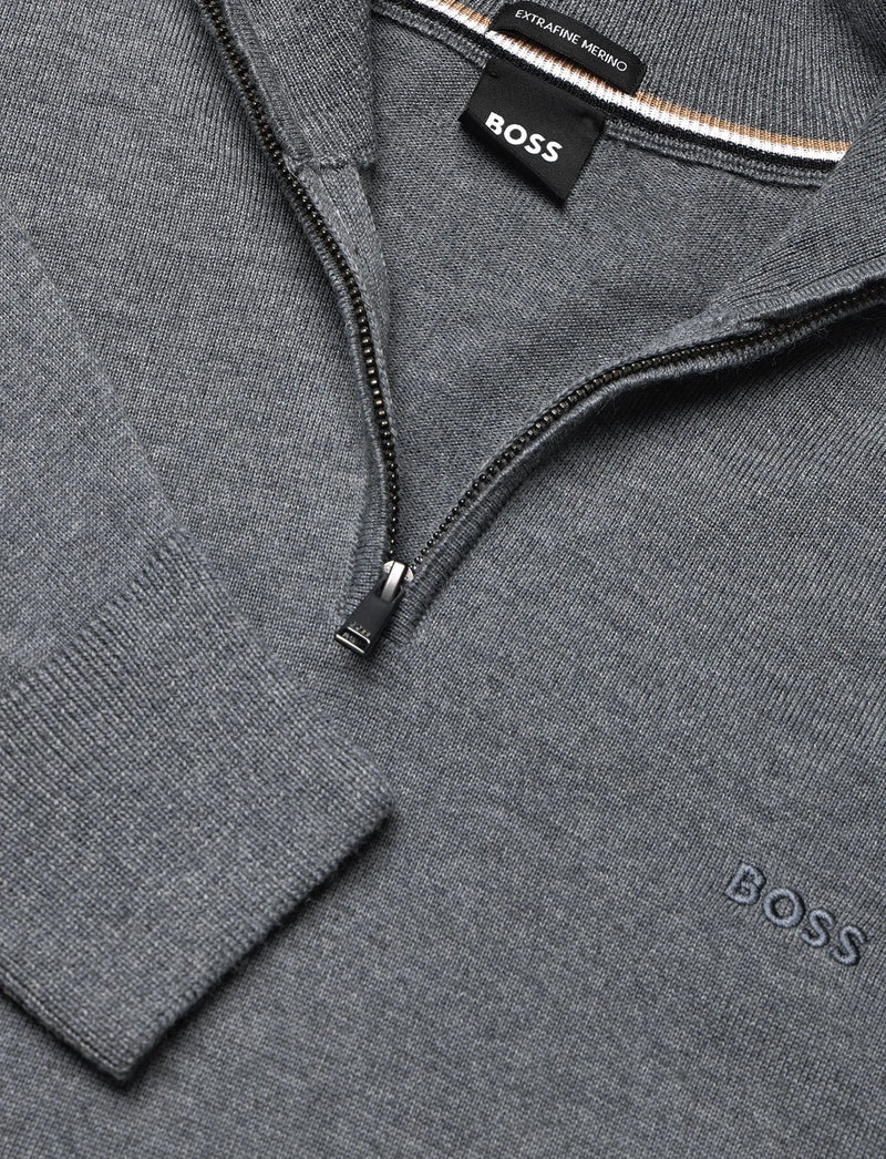 Boss Black Ebenji 1/4 Zip Knit