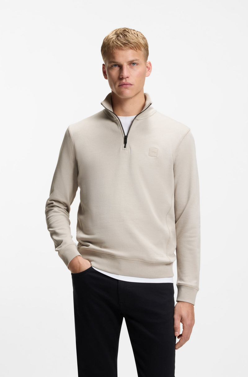 Boss Zetrust 1/4 Zip Sweat Top