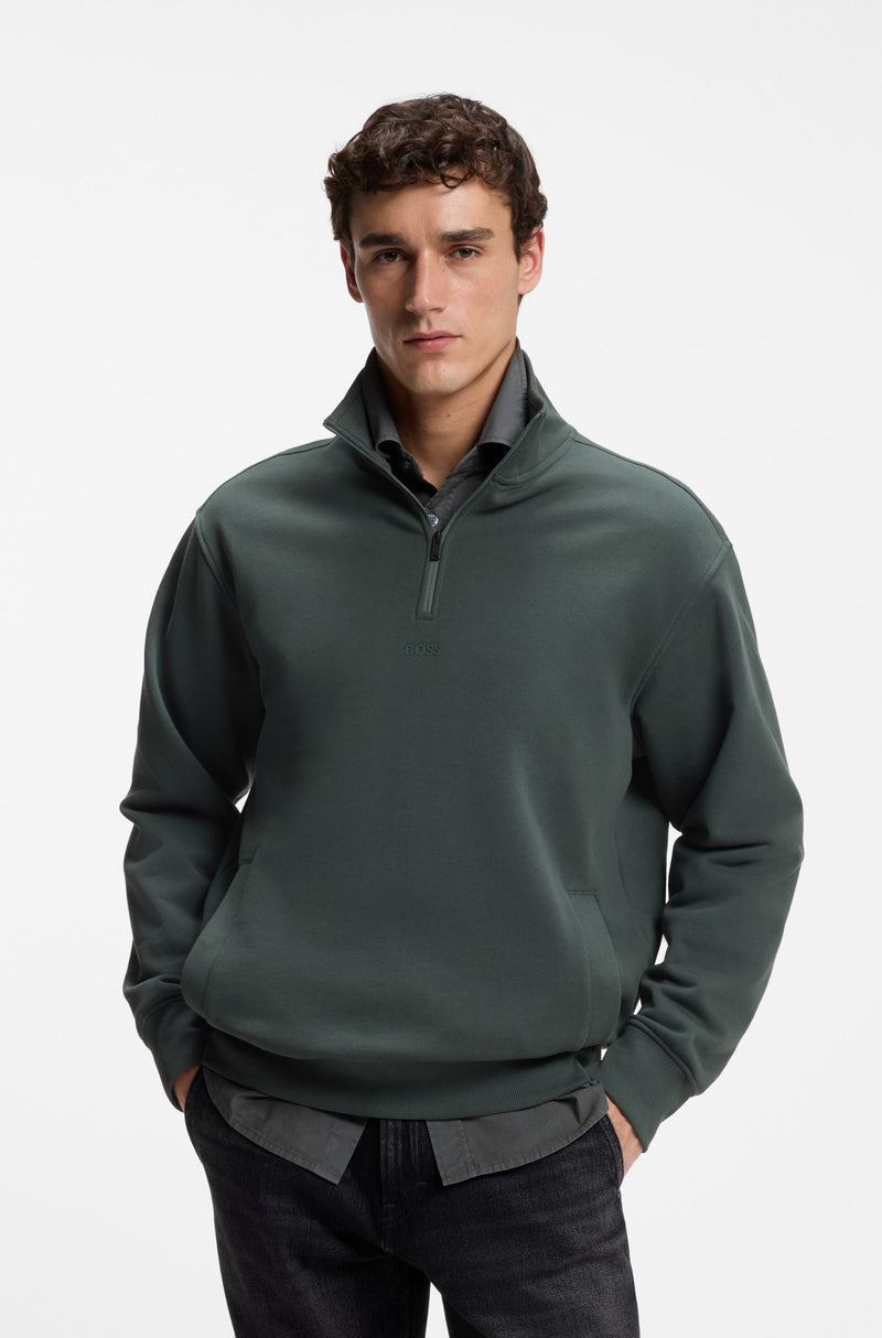 Boss Ze Smallzip 1/4 Zip Sweat
