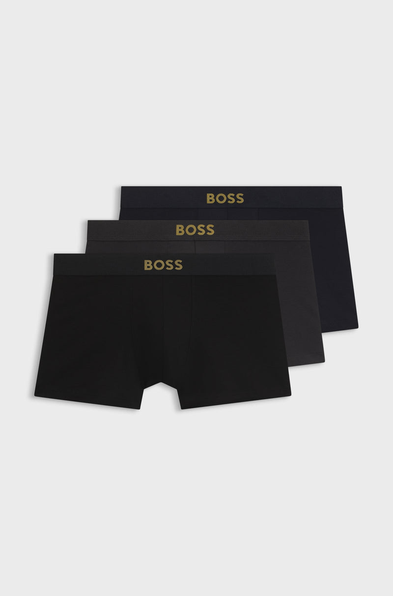 Boss Black 3 Pack Trunk