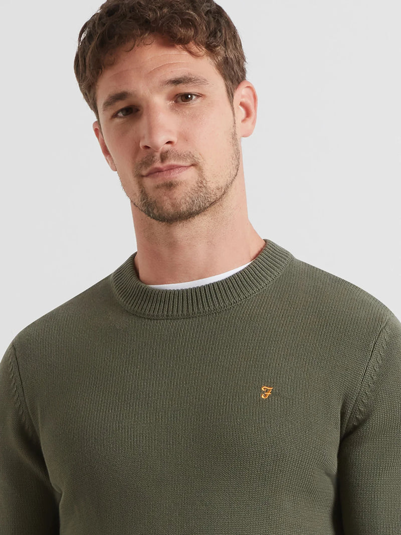 Farah Shepard Crew Knit