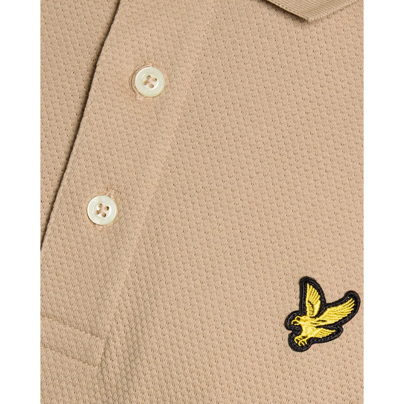Lyle & Scott Popcorn Jacquard Polo Shirt
