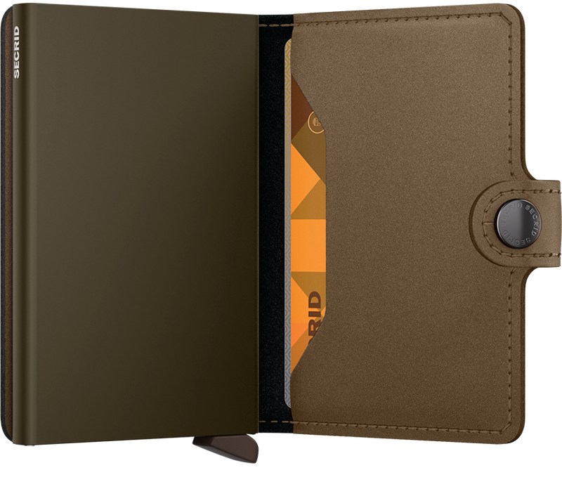 Secrid Miniwallet Matte Satin Bronze