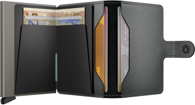 Secrid Miniwallet Matte Satin Steel