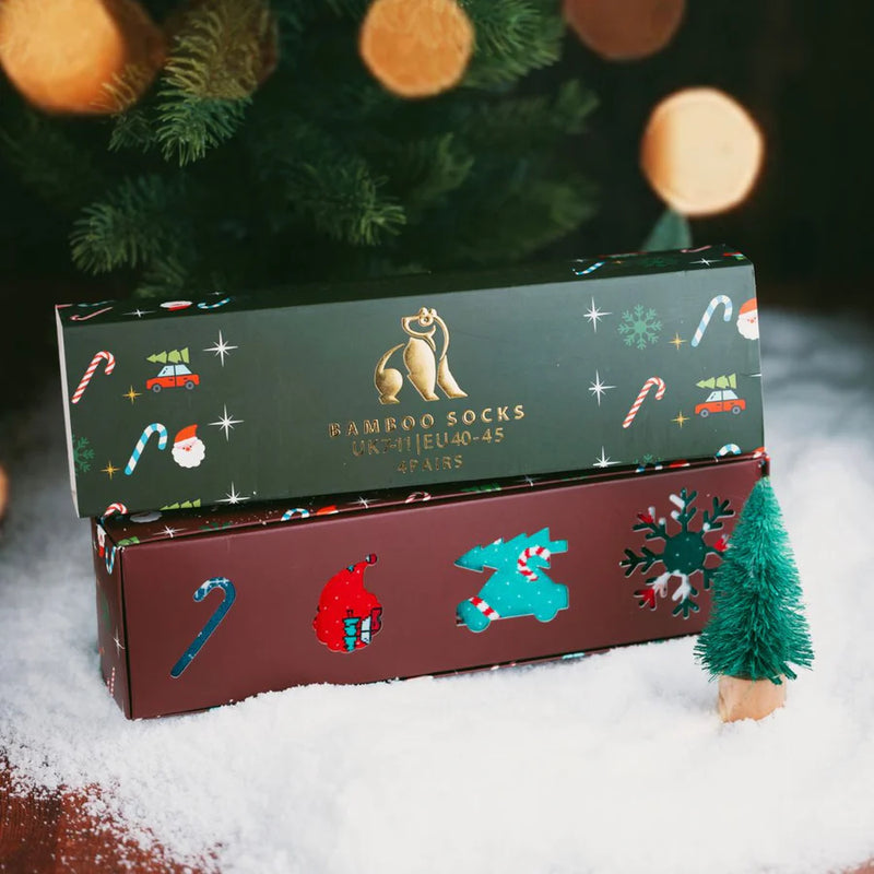 Swole Panda 4P Christmas Motif Box