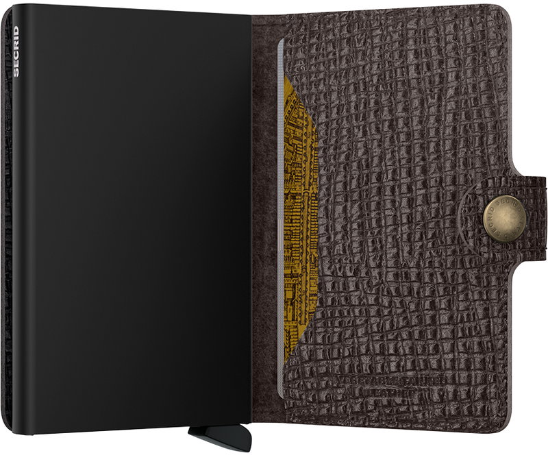 Secrid Palmellato Miniwallet in Brown