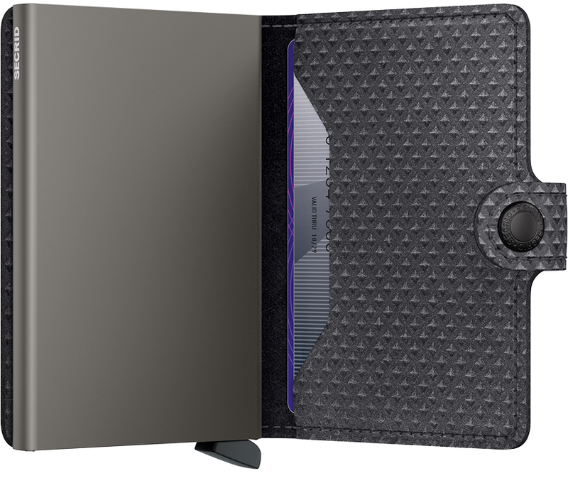 Secrid Miniwallet Pyramid grey