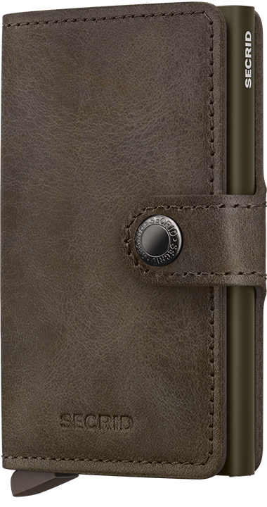 Secrid Vintage Miniwallet in Oak