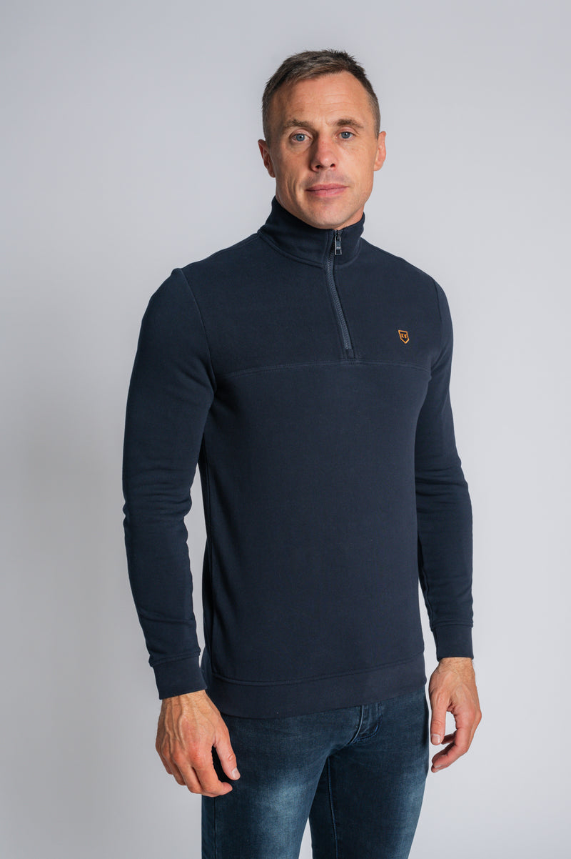 XV Kings Tommy Bowe Narbonne 1/4 Zip Knit