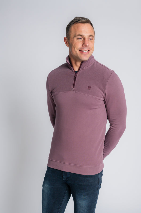 XV Kings Tommy Bowe Narbonne 1/4 Zip Knit