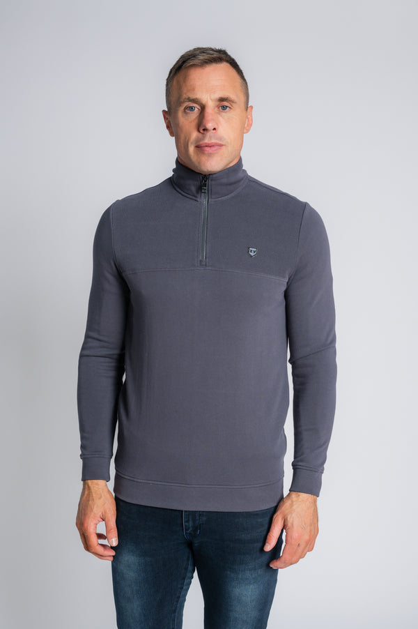 XV Kings Tommy Bowe Narbonne 1/4 Zip Knit