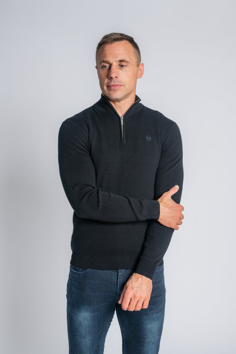 XV Kings Tommy Bowe Perpignan 1/4 Zip