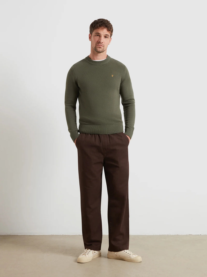Farah Shepard Crew Knit