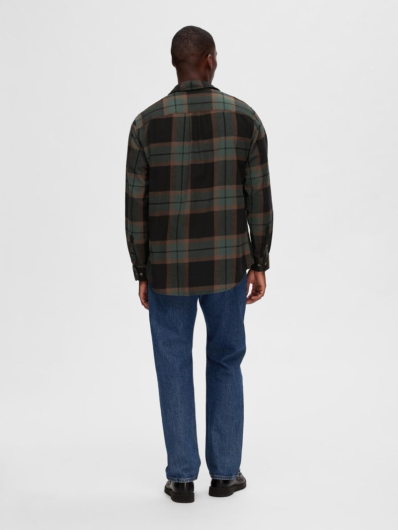 Selected Homme Flannel Mix Shirt
