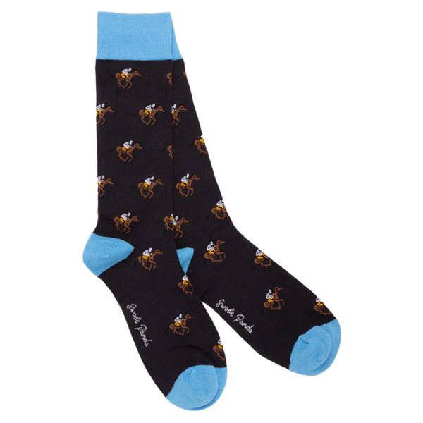 Swole Panda Jockey Socks