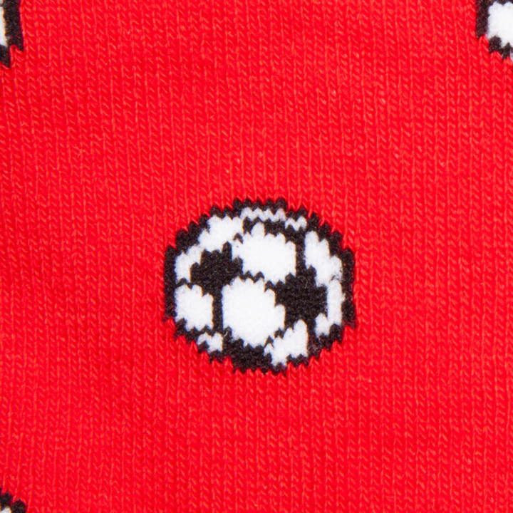 Swole Panda Red Football Socks