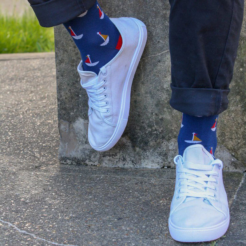 Swole Panda Sailing Boat Socks