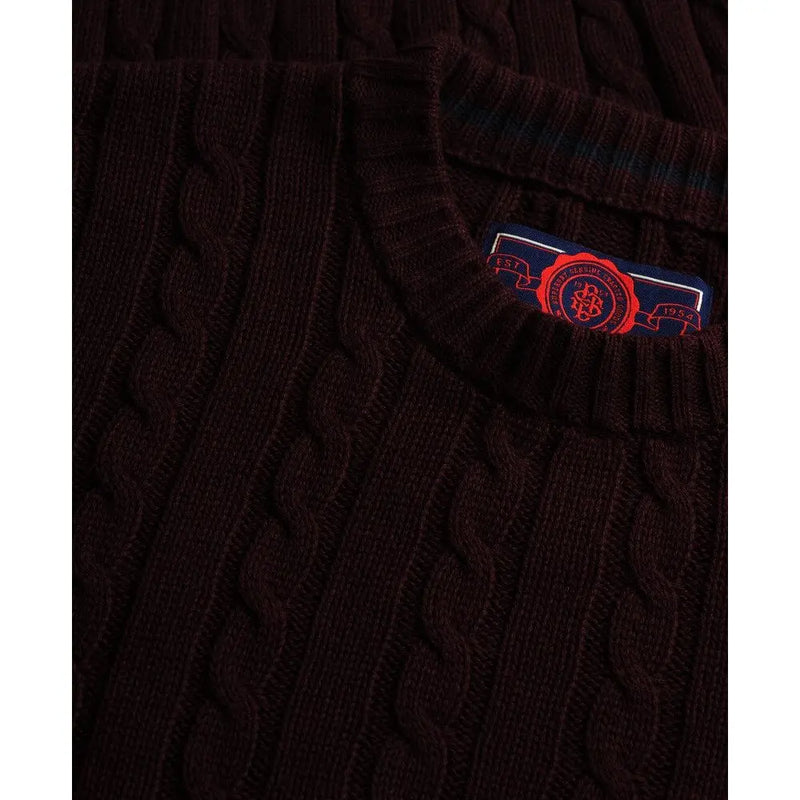 Superdry Cable Knit Crew